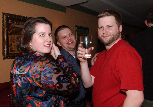 From left: Allison Creekmore, Jared Hoffman and Matthew Leach