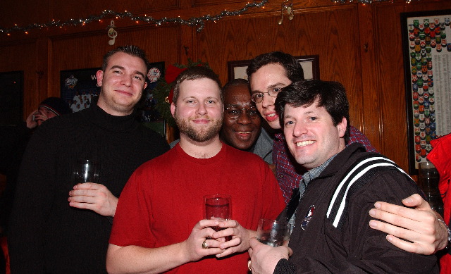 From left: Andy Matthews, Matthew Leach, Bill Ladson, John Perney and Ken Mandel
