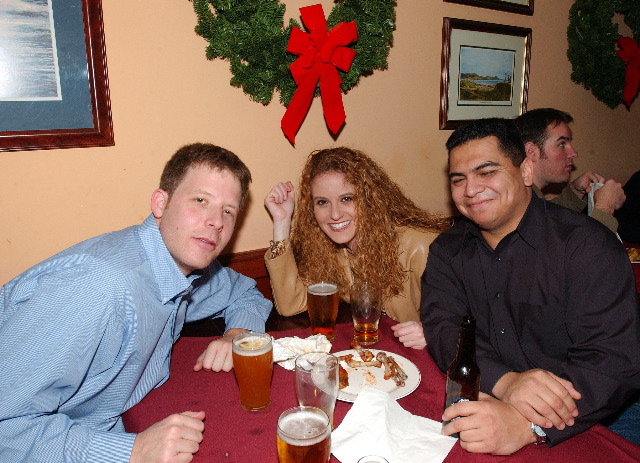 From left: Doug Miller, Alyson Footer and Jesse Sanchez